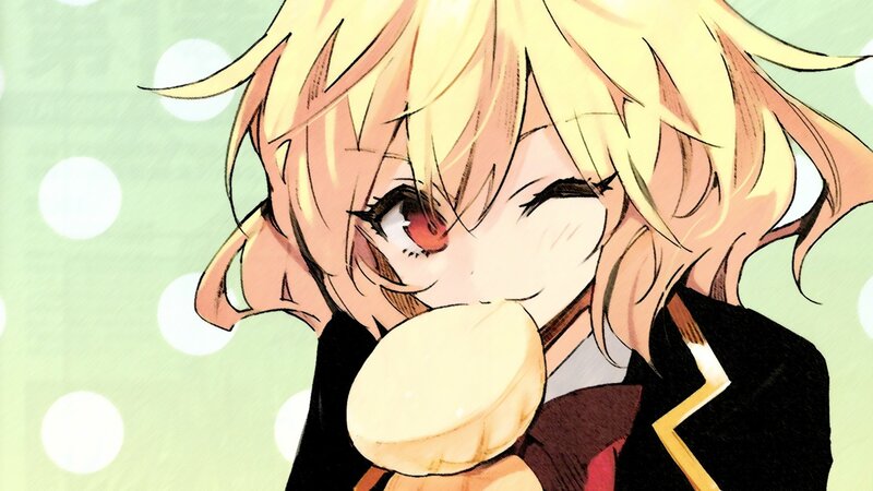 Blonde Anime Character — Yellow, Playful, Manga