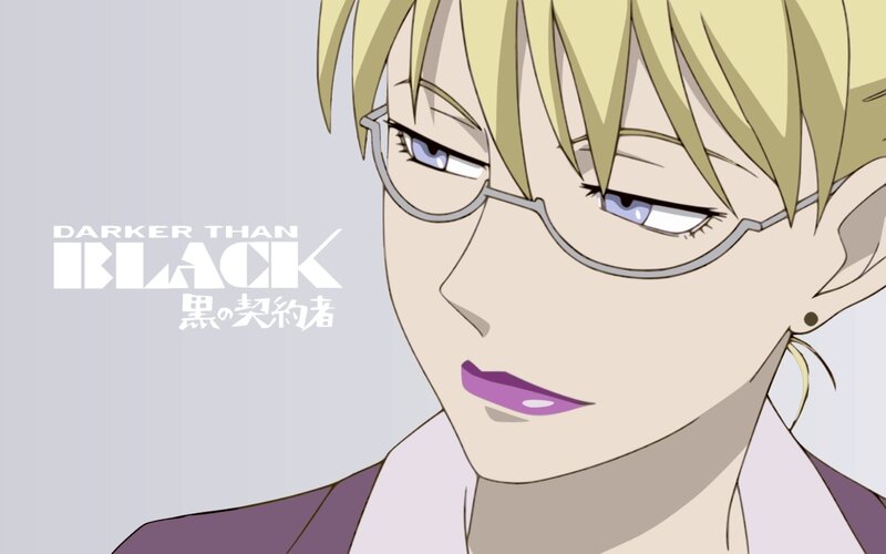Blonde Anime Character — Yellow, Serious, Glasses