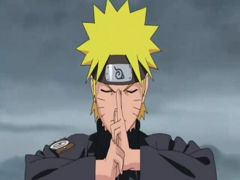 Blonde Anime Character — Yellow, Serious