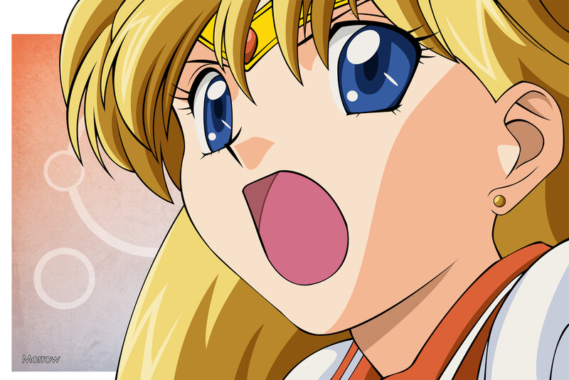 Blonde Anime Character — Yellow, Surprised