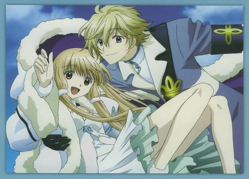 Blonde Anime Couple