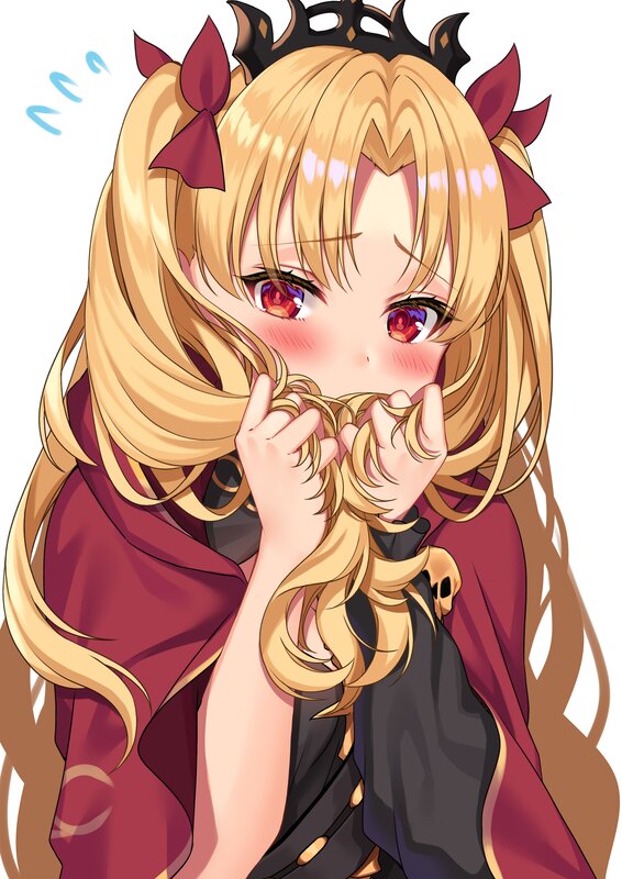 Blonde Anime Girl — Blond, Playful