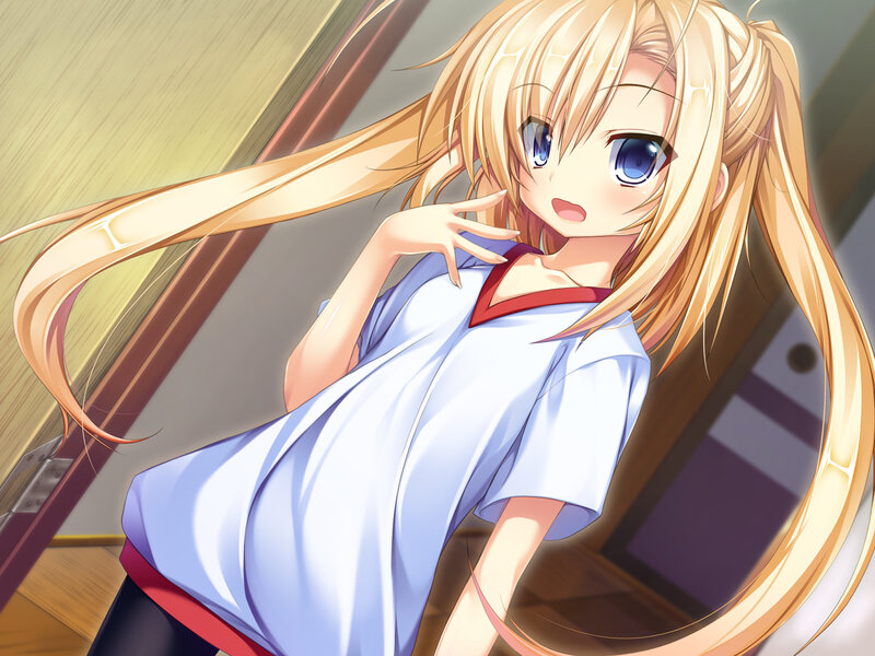 Blonde Anime Girl — Blond