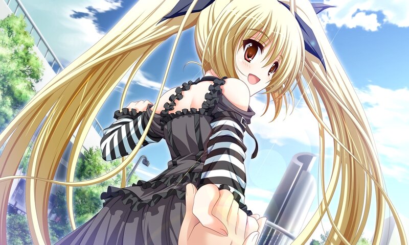 Blonde Anime Girl — Bright