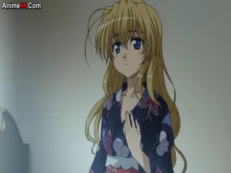 Blonde Anime Girl — Brown, Neutral