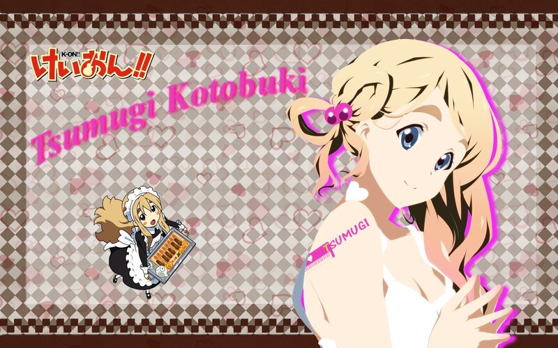 Blonde Anime Girl — Brown