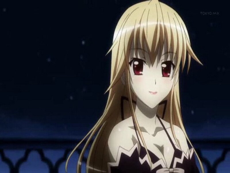 Blonde Anime Girl — Calm, Night