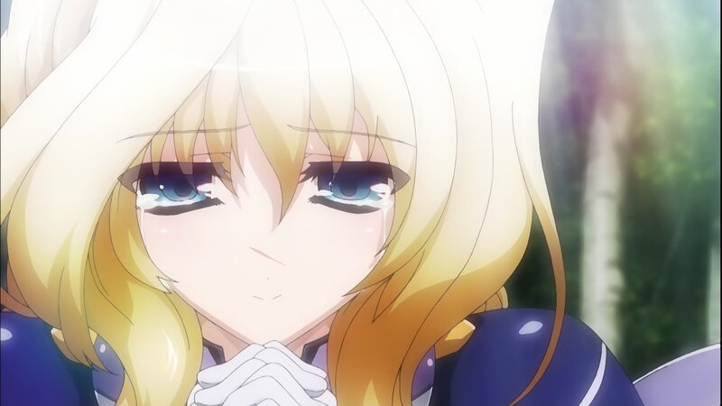 Blonde Anime Girl Crying — Dramatic