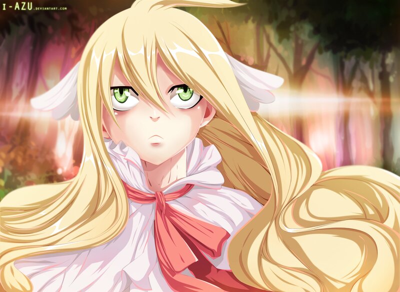 Blonde Anime Girl — Dramatic, Sunset