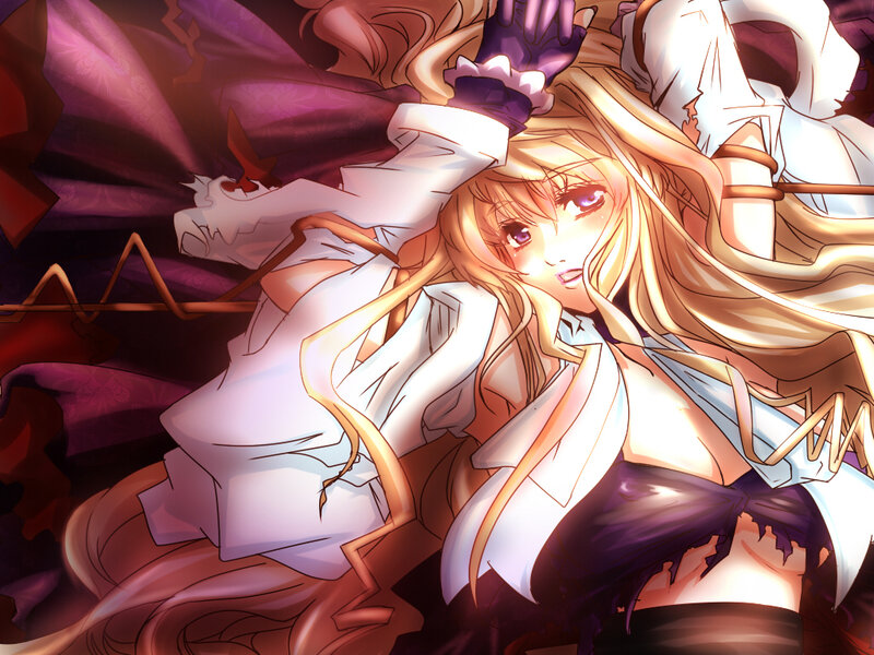 Blonde Anime Girl — Gold