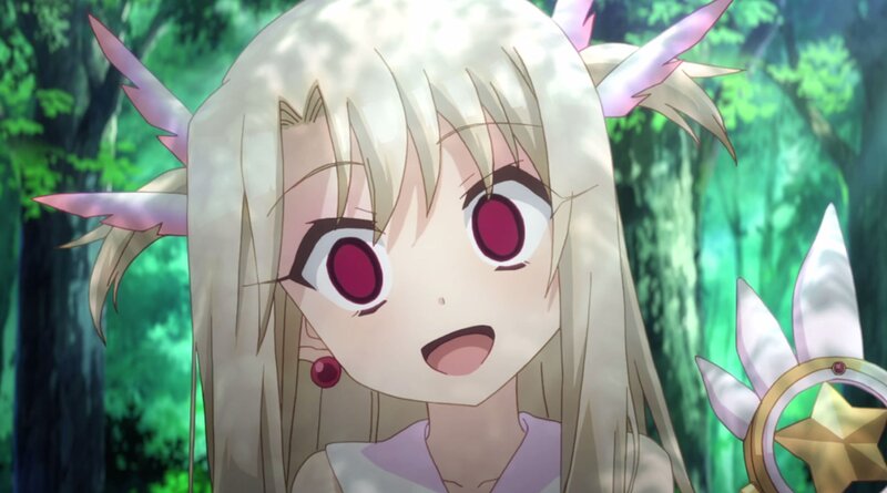 Blonde Anime Girl — Green, Surprised