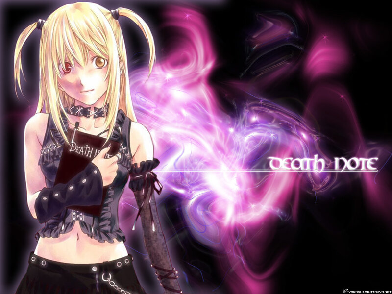 Blonde Anime Girl Holding Book
