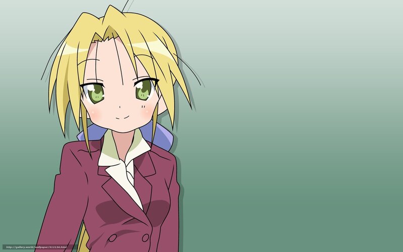 blonde anime girl in a suit