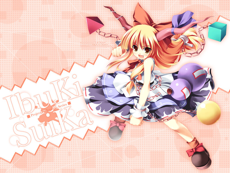 Blonde Anime Girl — Pink, Playful, Chains