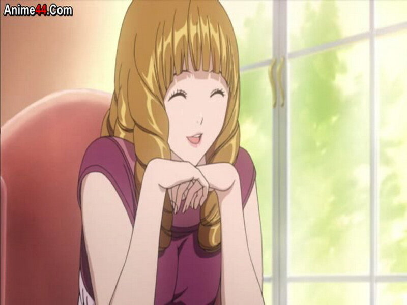 Blonde Anime Girl — Purple, Calm