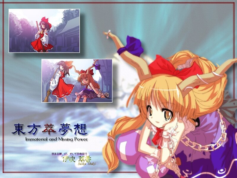 Blonde Anime Girl — Purple, Playful, Anime Character