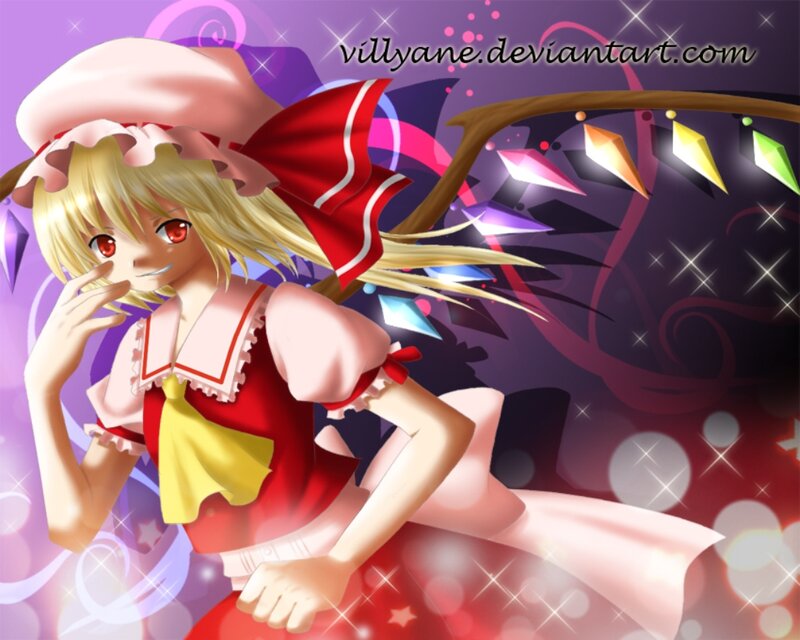 Blonde Anime Girl — Purple, Playful, Hat
