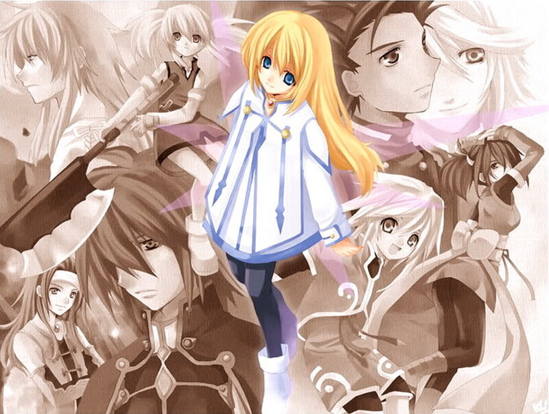 Blonde Anime Girl — White, Dramatic, Anime Characters, Sword