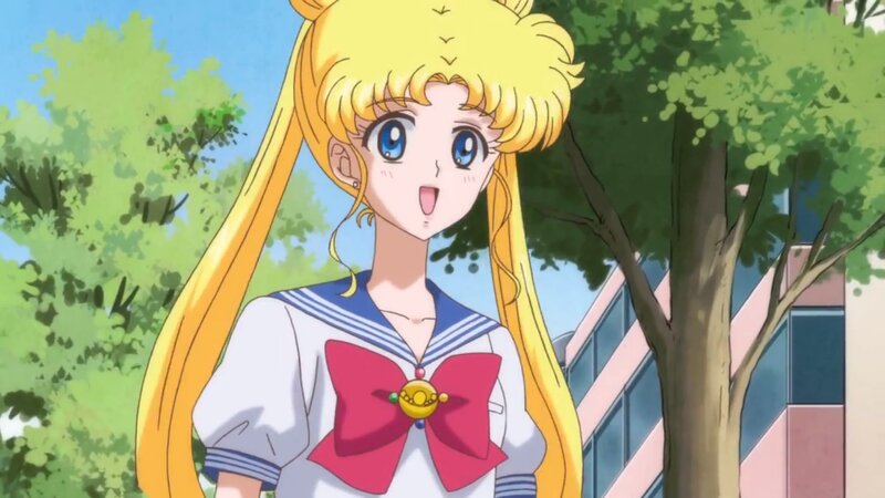 Blonde Anime Girl — Yellow, Bright, Cheerful, Afternoon