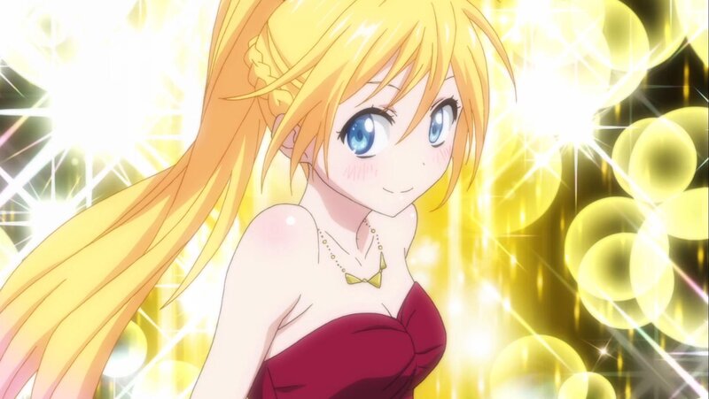 Blonde Anime Girl — Yellow, Bright, Cheerful, Dress