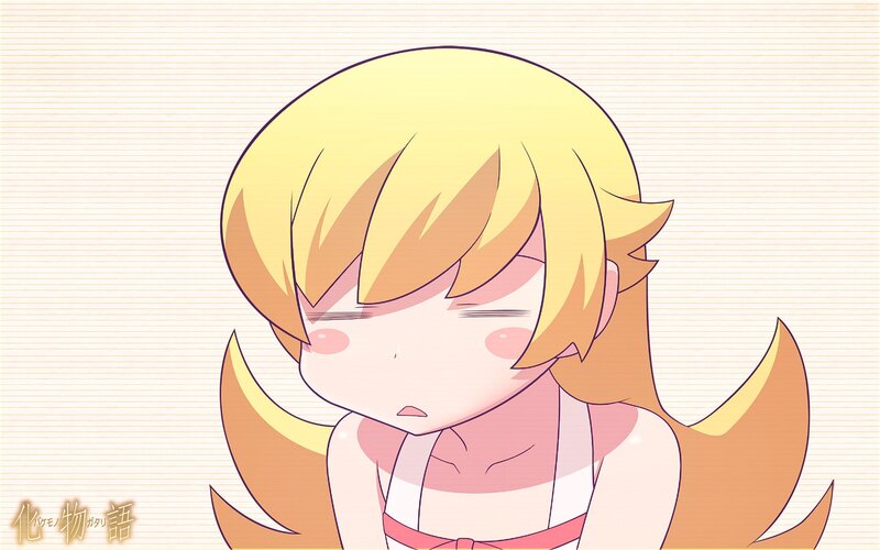 Blonde Anime Girl — Yellow, Calm, Anime Character