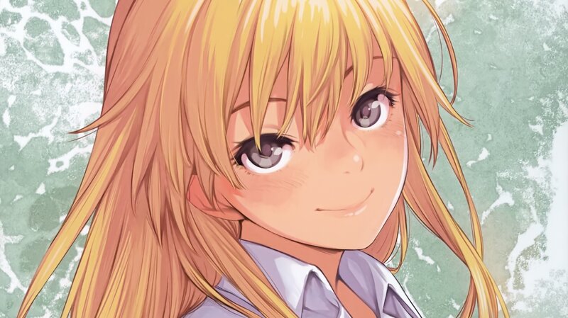 Blonde Anime Girl — Yellow, Calm, Shirt