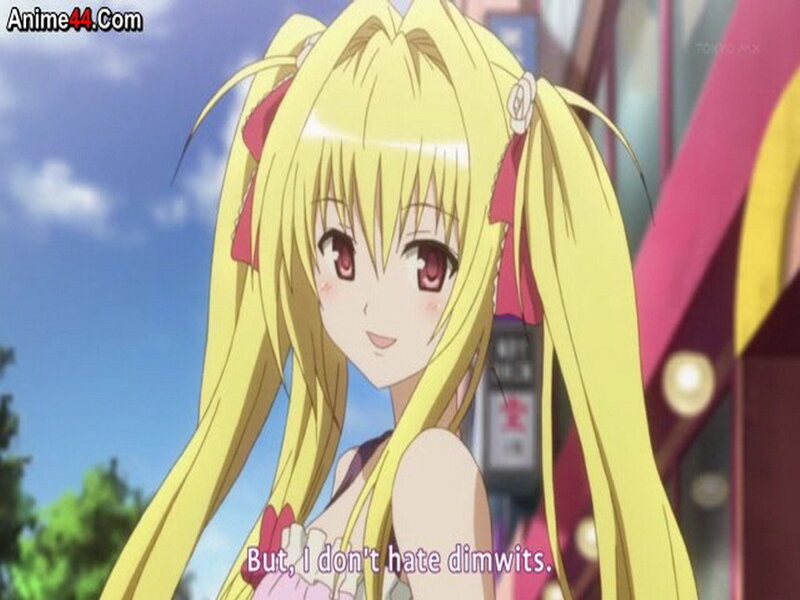 Blonde Anime Girl — Yellow, Cheerful, Afternoon