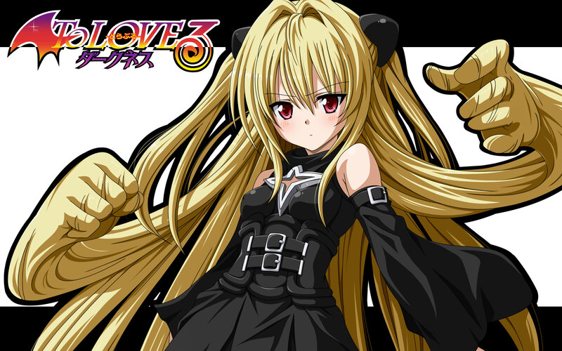 Blonde Anime Girl — Yellow, Confident, Long Hair