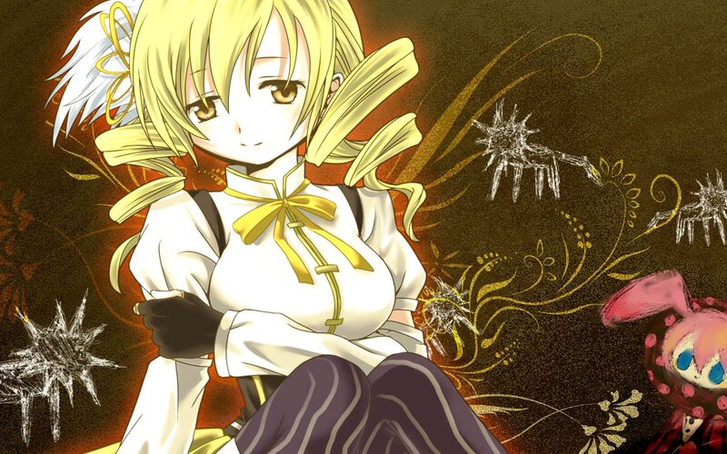 Blonde Anime Girl — Yellow, Dramatic, Doll