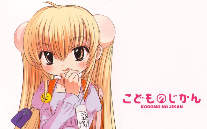 Blonde Anime Girl — Yellow, Innocent, Long Hair