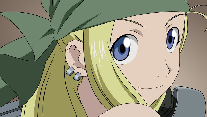 Blonde Anime Girl — Yellow, Neutral, Green Headband