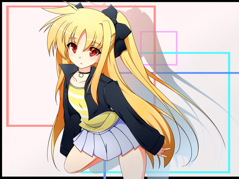 Blonde Anime Girl — Yellow, Neutral, Long Hair