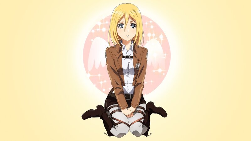Blonde Anime Girl — Yellow, Serene, Angel Wings