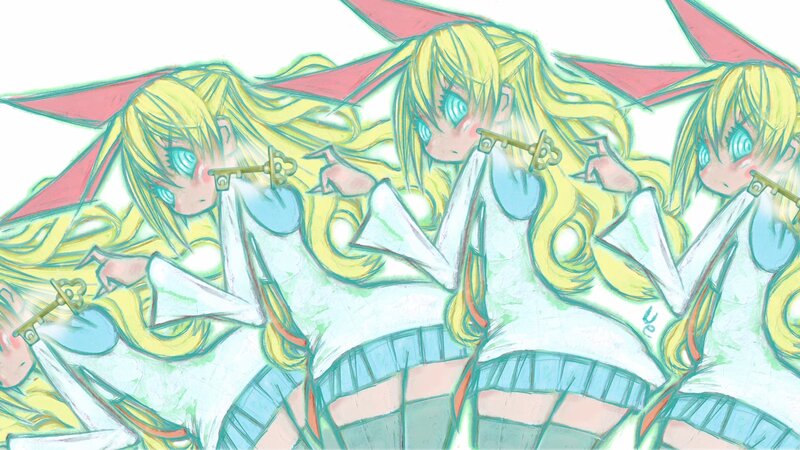 Blonde Anime Girls — Yellow