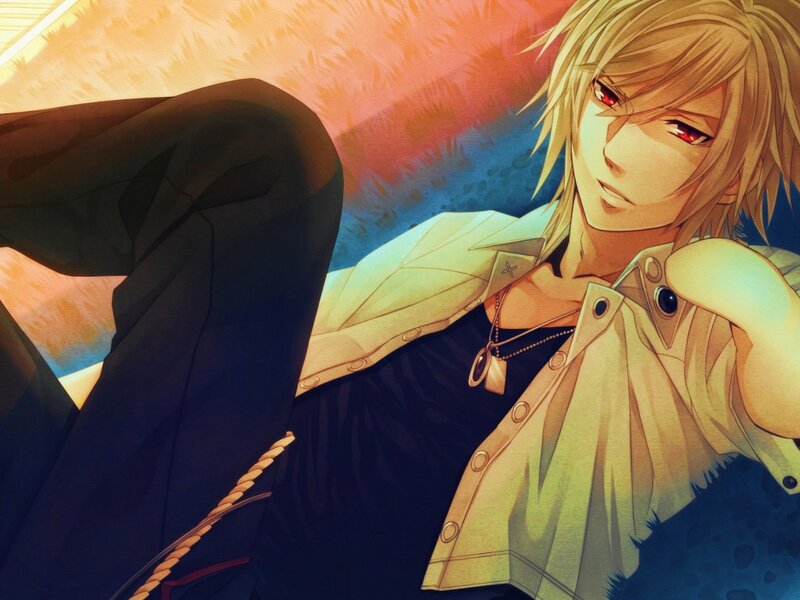 Blonde Anime Male — Yellow