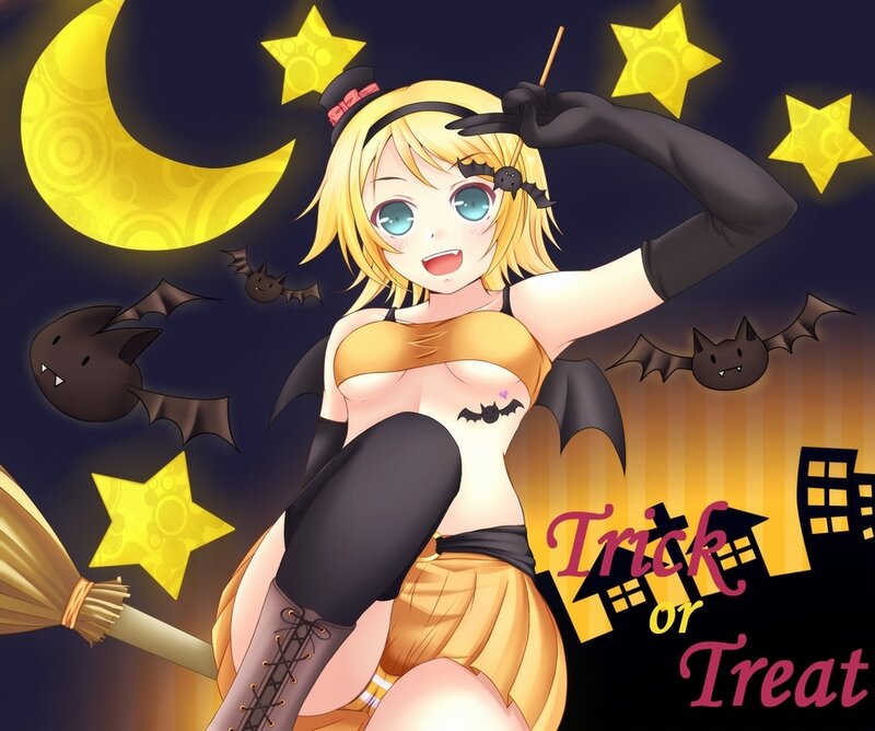 Blonde Anime Witch