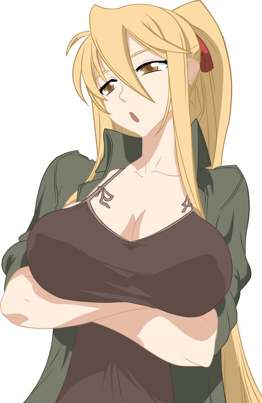 Blonde Anime Woman — Neutral