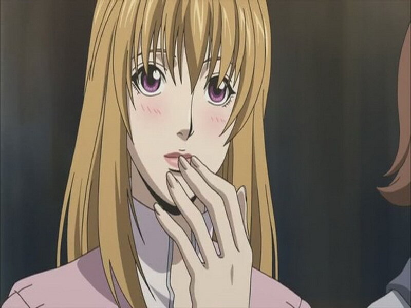 Blonde Anime Woman — Surprised