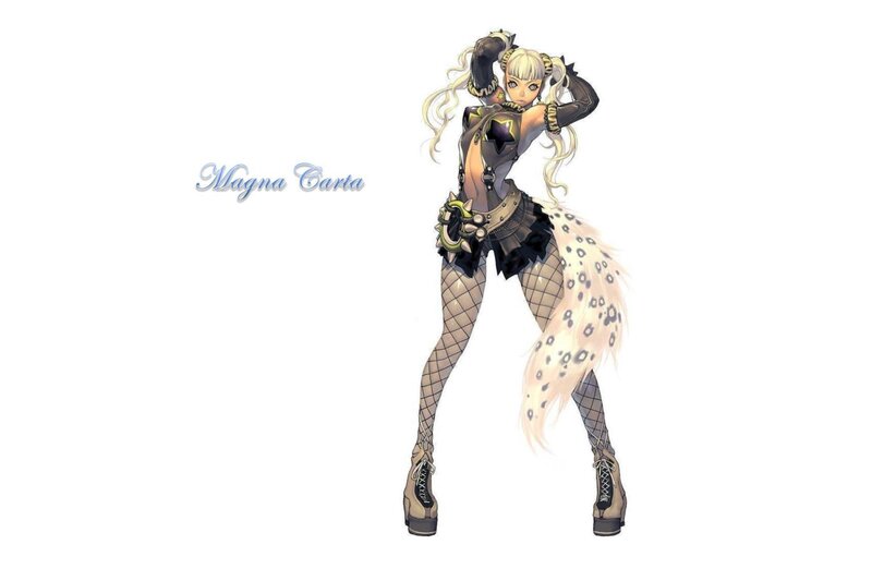 Blonde Anime Woman — White, Confident, Long Hair