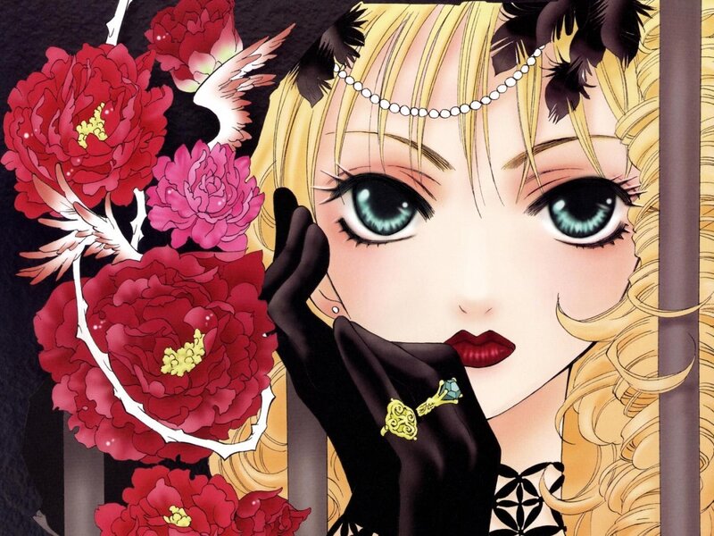 Blonde Anime Woman — Yellow, Dramatic