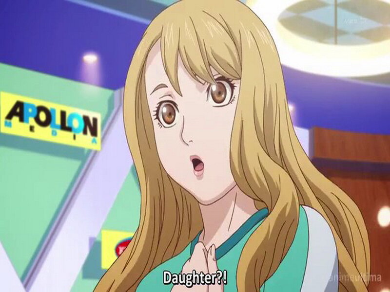 Blonde Anime Woman — Yellow, Surprised