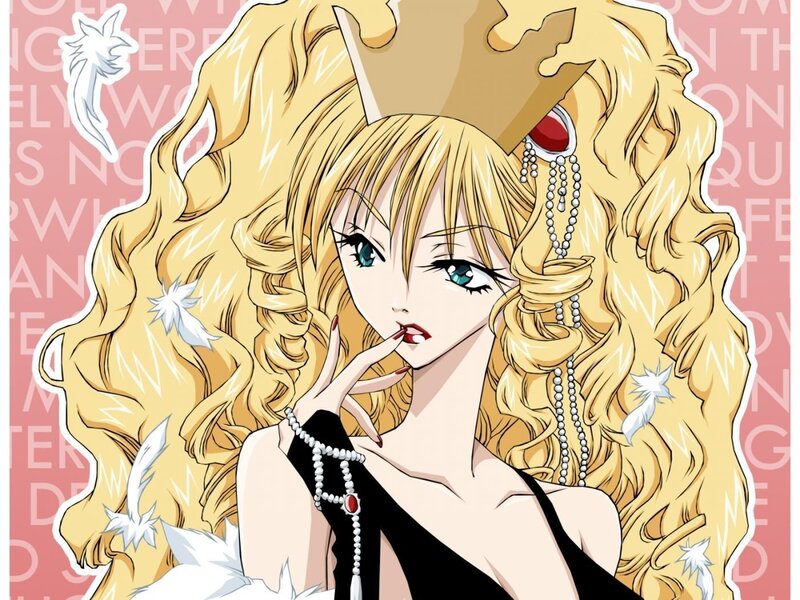 Blonde Anime Woman — Yellow