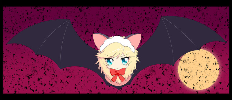 Blonde Bat-eared Character