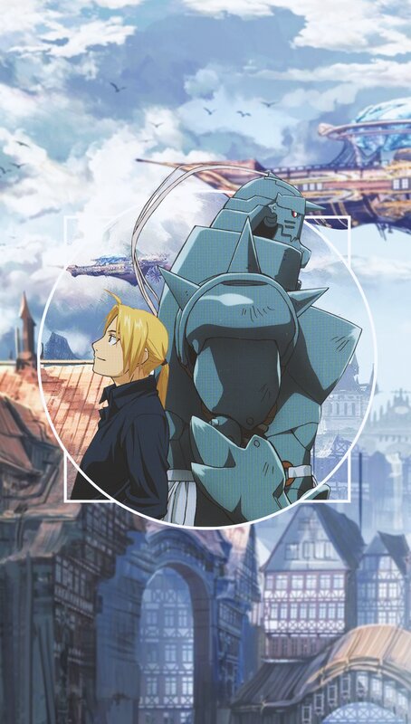 Blonde Boy and Armored Man