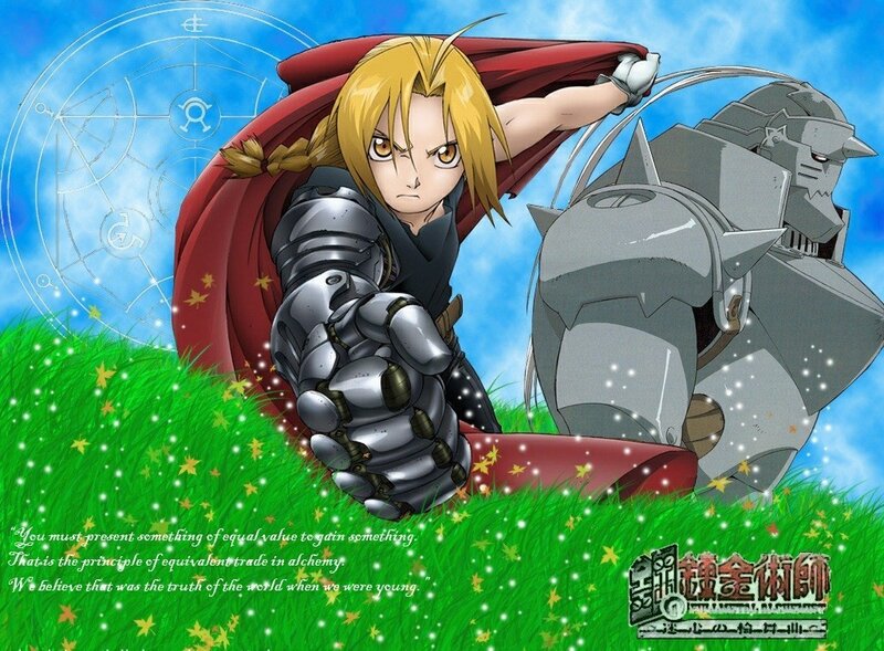 Blonde Boy in Armor — Green