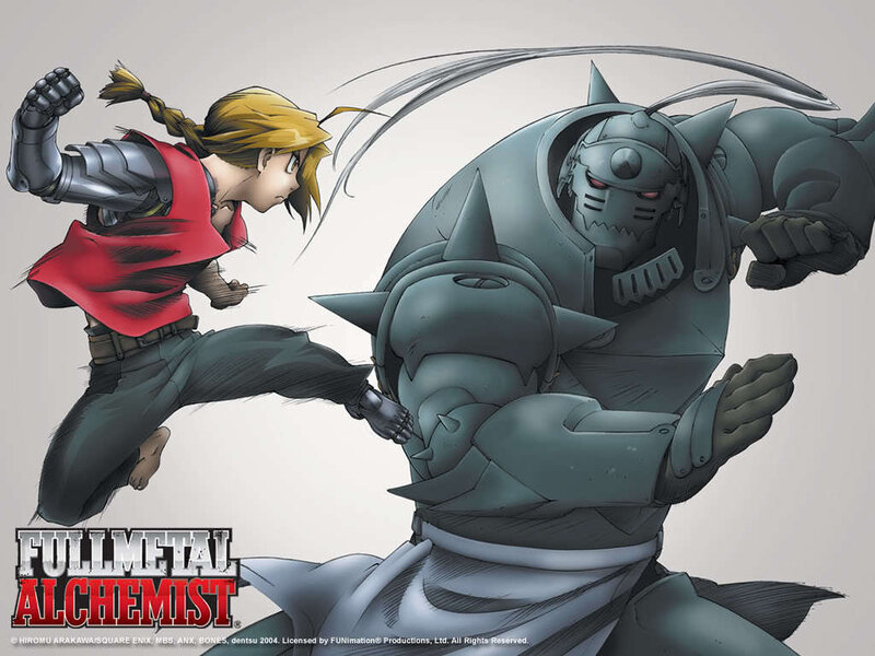 Blonde Boy Kicking Robot