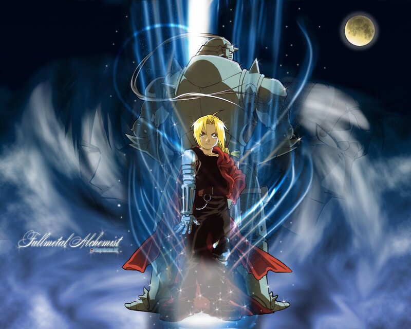 Blonde Boy with Automail — Blue
