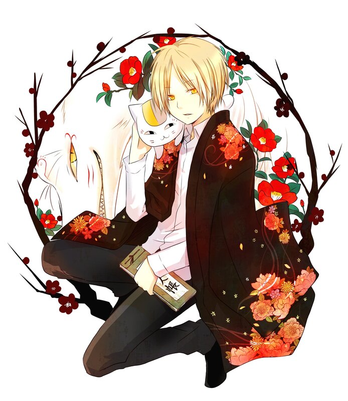 Blonde Boy with Cat Mask