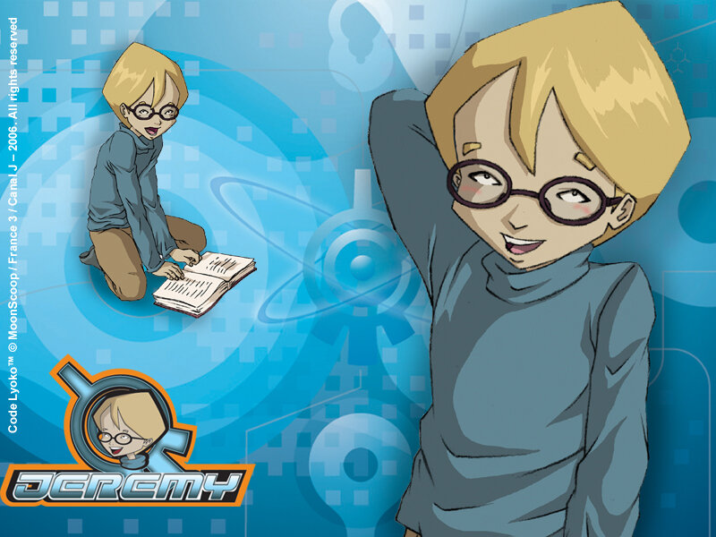 Blonde Boy with Glasses