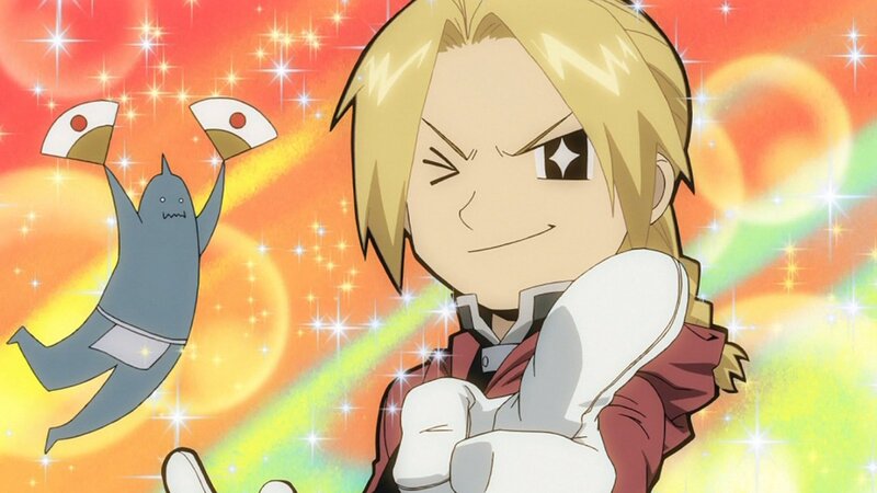 Blonde Boy with Robot — Orange